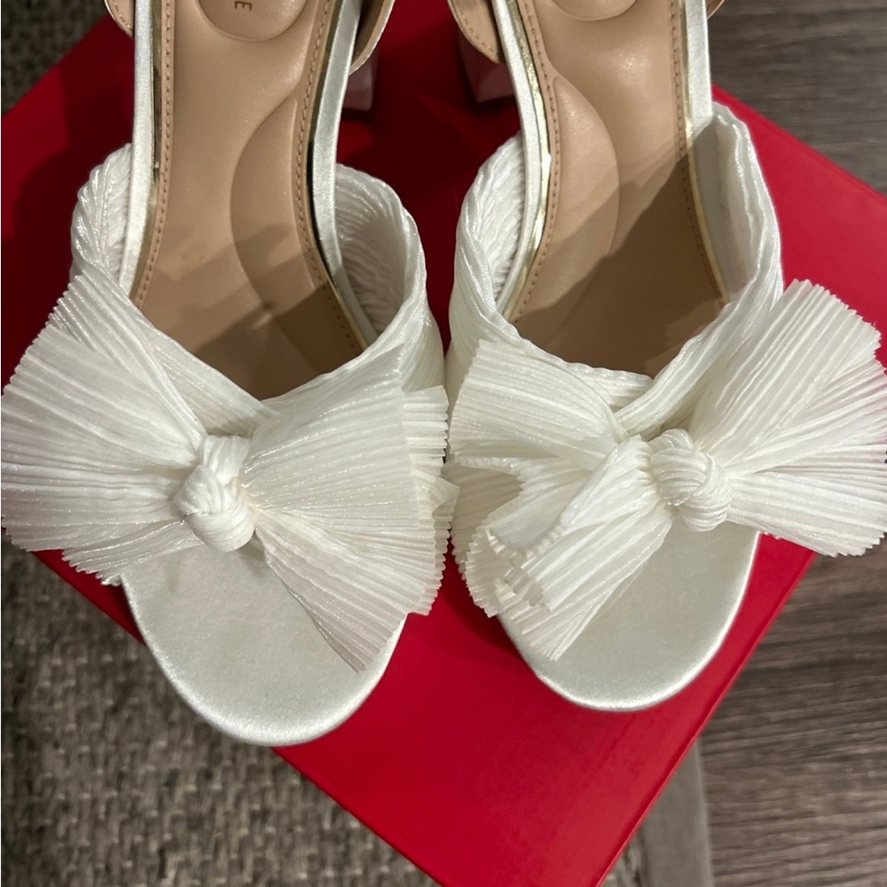 Wedding Bow Heels